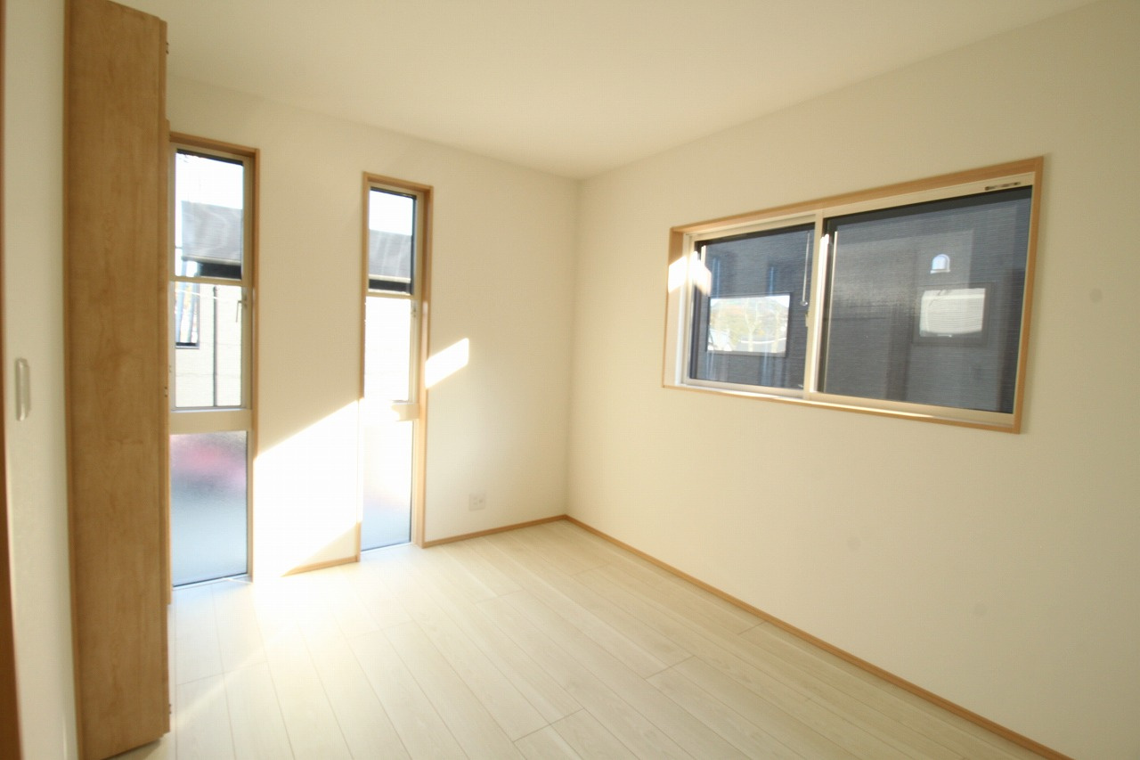 朝倉Ⅱ　新築戸建　2号地　（全3区画）の洋室|2Ｆ　南の部屋　6.0帖