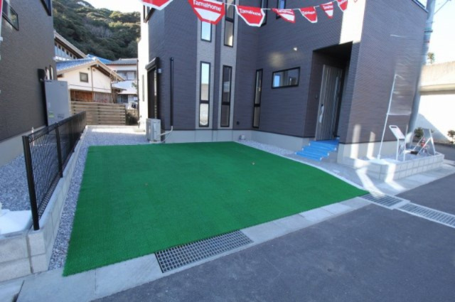 朝倉Ⅱ　新築戸建　2号地　（全3区画）の駐車場|2号地　建物面積　112.61㎡（約34.06坪）