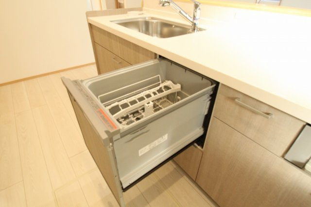 朝倉Ⅱ　新築戸建　2号地　（全3区画）のキッチン|食器洗浄乾燥機