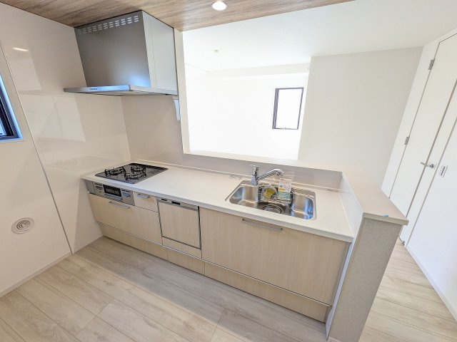 八王子市　子安町　新築一戸建て　１期のキッチン|～使い勝手の良いシステムキッチン～