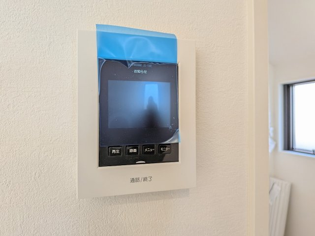八王子市　子安町　新築一戸建て　１期のセキュリティ|～TVモニター付インターホン　訪問者の確認に便利です～