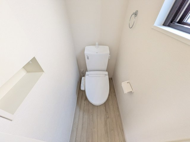八王子市　子安町　新築一戸建て　１期のトイレ|～暖房温水洗浄機能付きトイレ　冬場は特に嬉しい機能ですね～