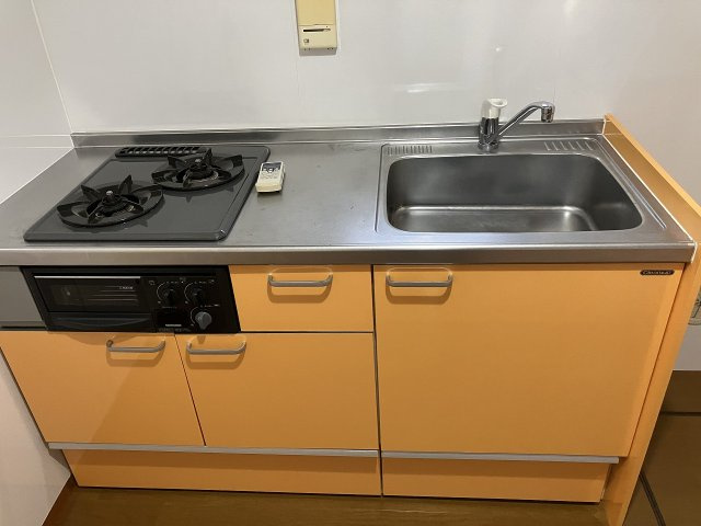 トップヒルズフラットのキッチン