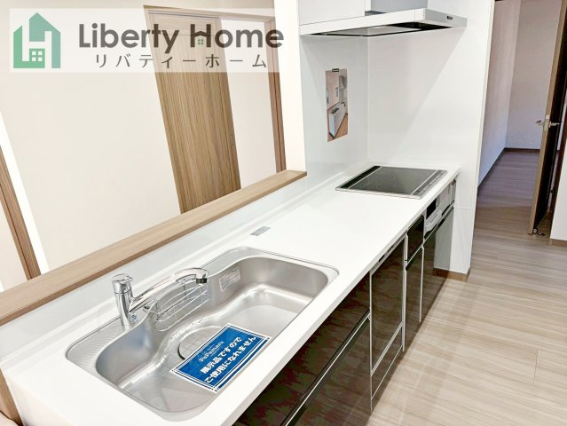 土浦市中村南1丁目　新築戸建　平屋建てのキッチン