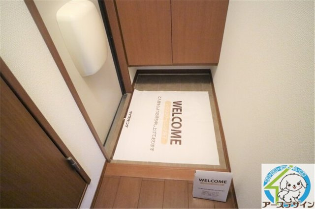 エル ビエントの玄関|パース写真