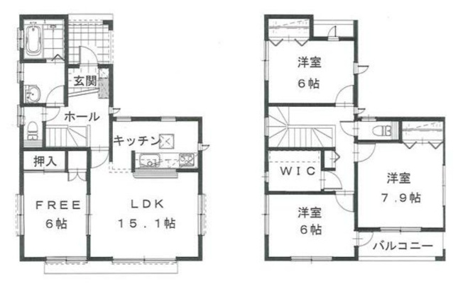 【間取り】 | 市原市青葉台6丁目