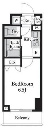 新品家具付きマンション大島6(KaGood東京)の間取り|※間取りと異なる場合は現状を優先します。