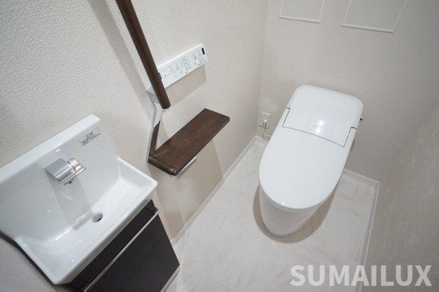 熊本市中央区上水前寺２丁目の賃貸マンションのトイレ