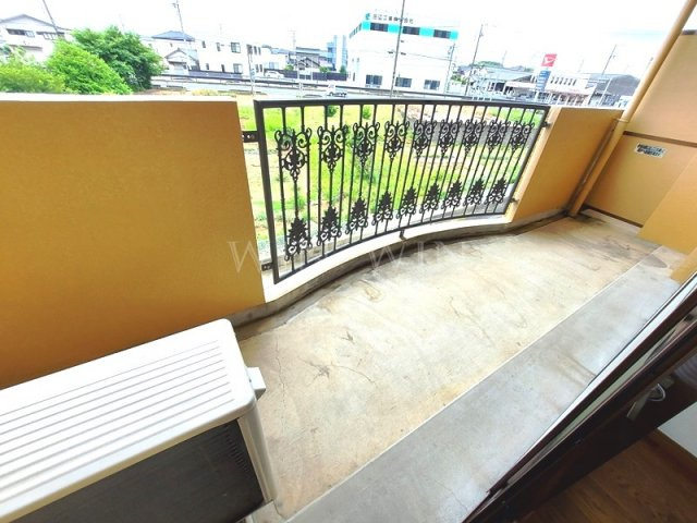 サンテラス福井のバルコニー