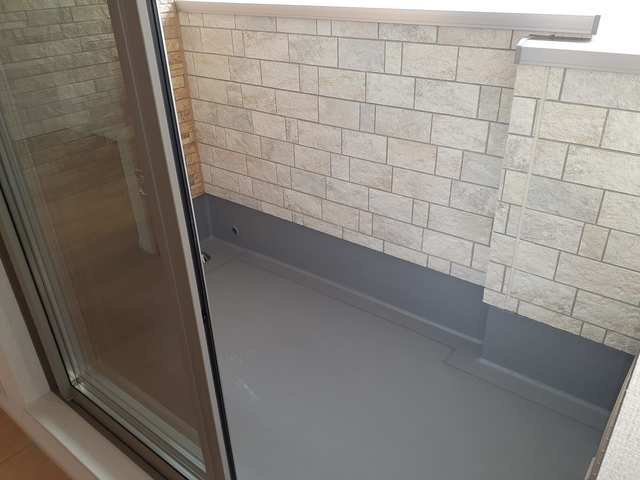 カプリスコート　ベースⅤのバルコニー