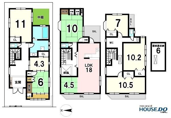 中古戸建　大東市新田本町（平成6年築）
