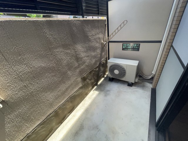 グランツ岡本のバルコニー