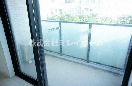 スタイリオ中延ⅡWESTのバルコニー