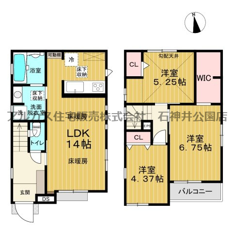 練馬区下石神井５丁目　新築一戸建　西武新宿線　上井草