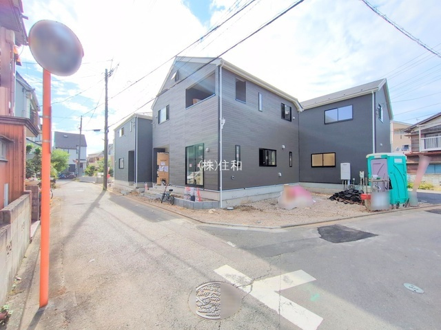 【新築分譲住宅】富士見市渡戸第9の前面道路含む現地写真