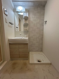 S-RESIDENCE江坂Alegriaの洗面所|使いやすい洗面所です