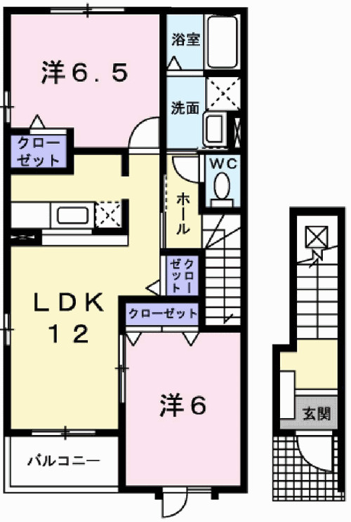 アウローラの間取り