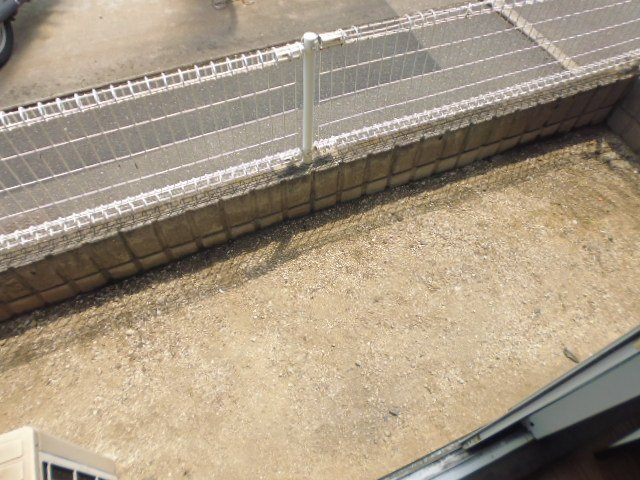 オレンジハイム　Ａのバルコニー|専用庭