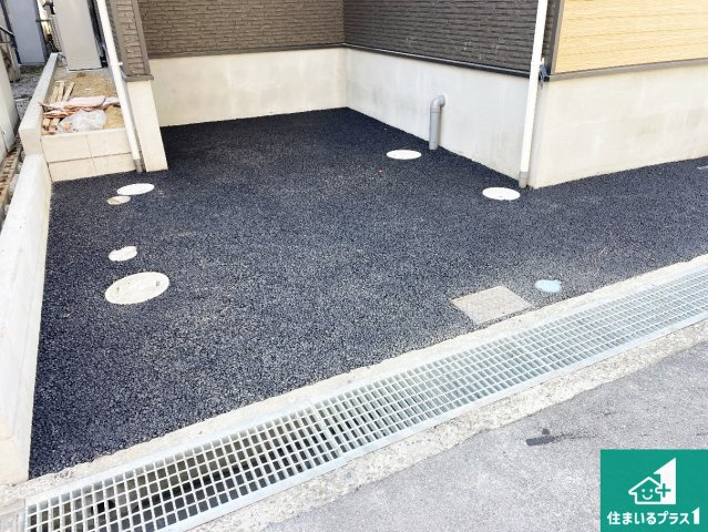 近江八幡市堀上町　第7期　新築一戸建ての駐車場|駐車スペース！散水栓があるので、こまめに愛車を洗えます！