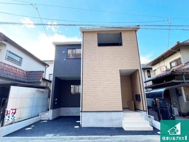 近江八幡市堀上町　第7期　新築一戸建ての外観|安心の10年保証！外観を美しく保ち、雨水で汚れを落とします！気になることがありましたら、お気軽にお問い合わせください！