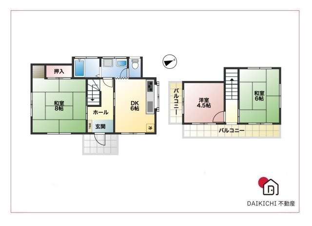 【間取り】 | 熊谷市三ヶ尻　中古戸建