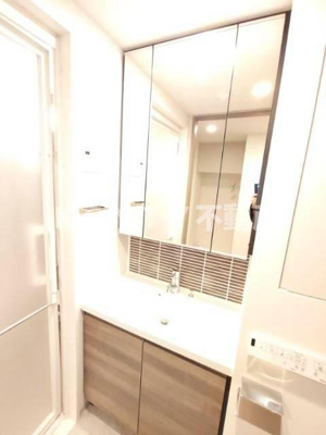 【洗面所】 | スタイリオ池上ＳＯＵＴＨ | スペースが確保できる洗面所です