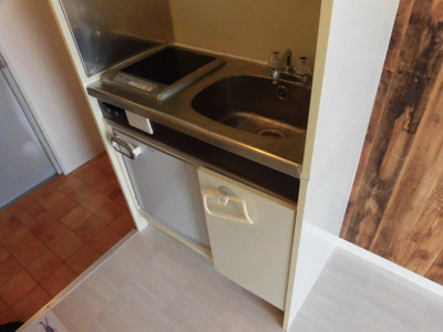 【キッチン】 | シャトー相川 | 1口コンロ設置済みです