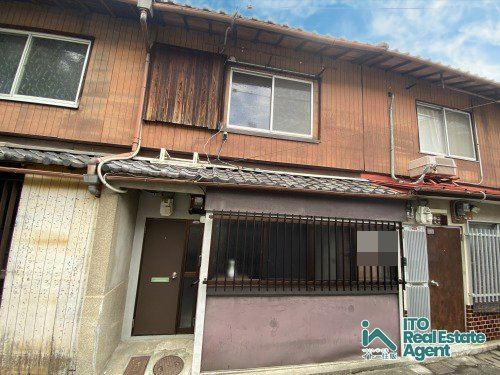 岡崎西福ノ川町　京町家の外観