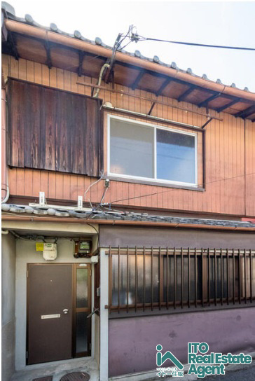 岡崎西福ノ川町　京町家の外観