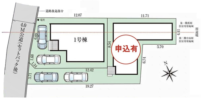 東久留米市八幡町3期　全2棟　1号棟