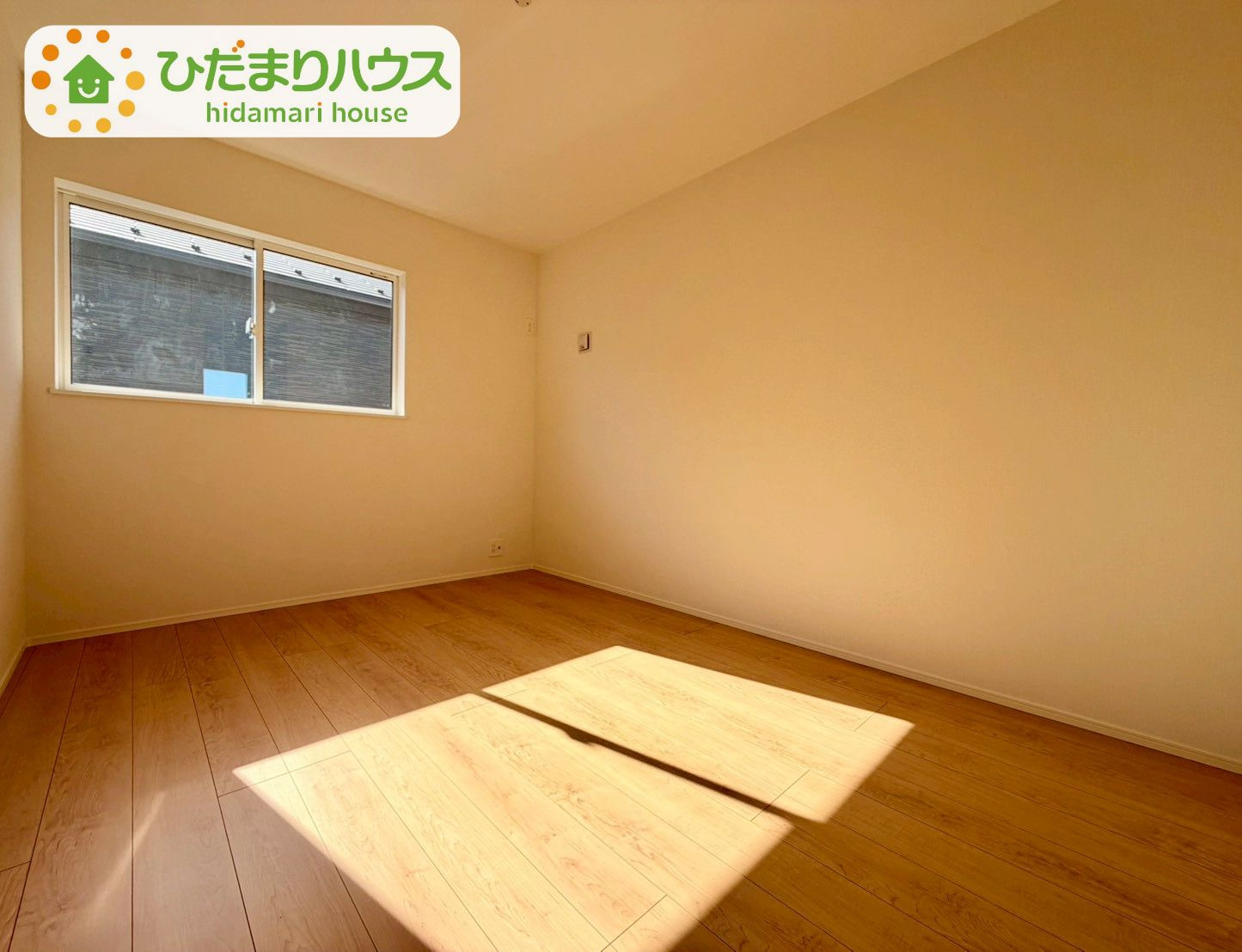 野田五木新町　新築戸建　1号棟の洋室|お掃除しやすく、清潔感を保てるのでダニも発生しにくいフローリング♪							
