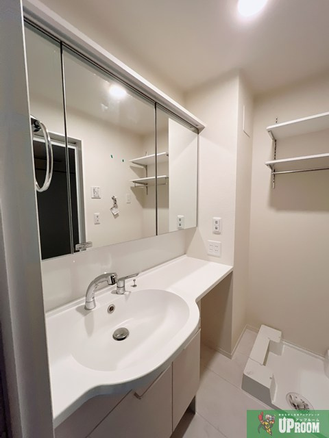 サニーフラット岡Ⅱの洗面所