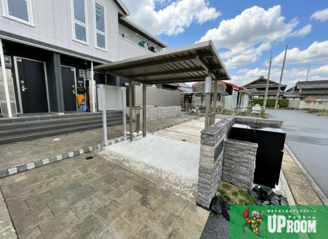 サニーフラット岡Ⅱの駐車場