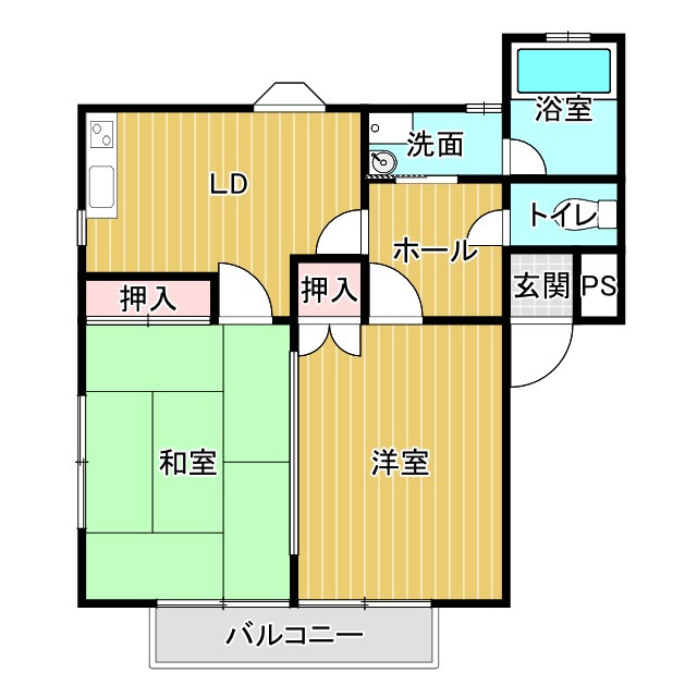 一本木ガーデンの間取り