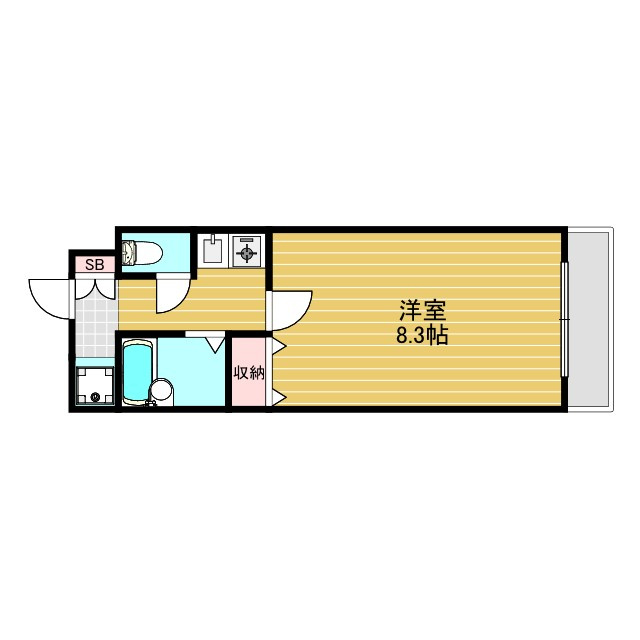 セブンハイツの間取り