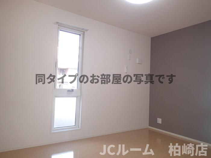 柏崎市三和町のアパートの寝室