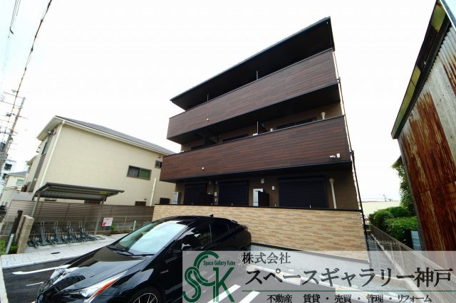 ヒカルサ明石硯町の外観パース