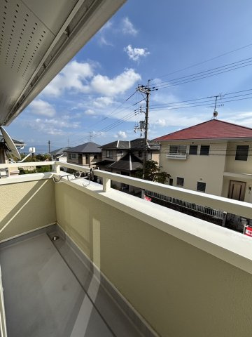 廿日市市四季が丘３丁目　中古住宅のバルコニー