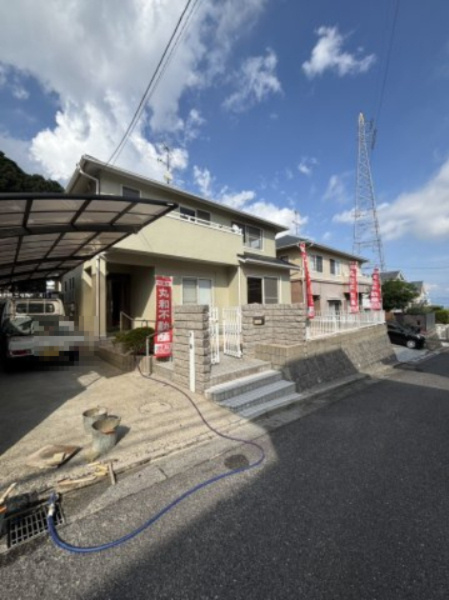 廿日市市四季が丘３丁目　中古住宅の外観