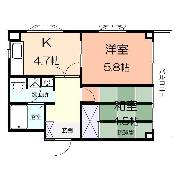 グリーンハイム羽沢の間取り