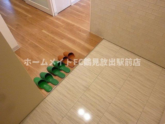 大阪市鶴見区焼野１丁目の賃貸マンションの玄関