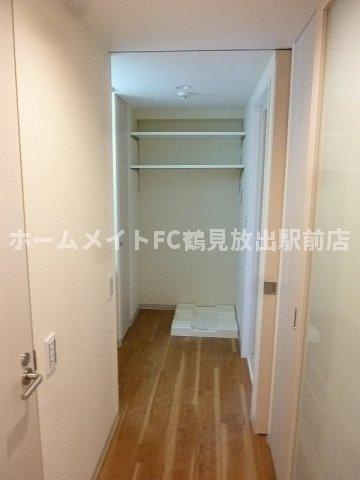 大阪市鶴見区焼野１丁目の賃貸マンションの洗面所