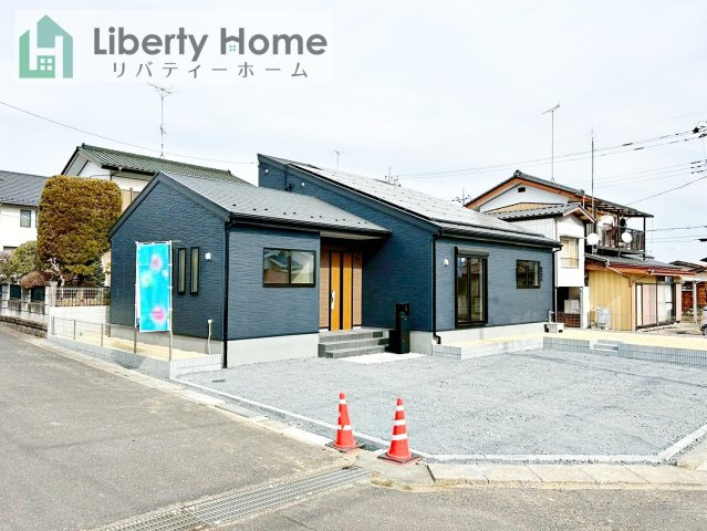 第1石岡市茨城　新築戸建の外観|ご予約をいただければ、『平日の空いた時間』『周辺物件まとめて見たい』『1件だけ見たい』ももちろん可能です♪
お気軽にお問合せください♪