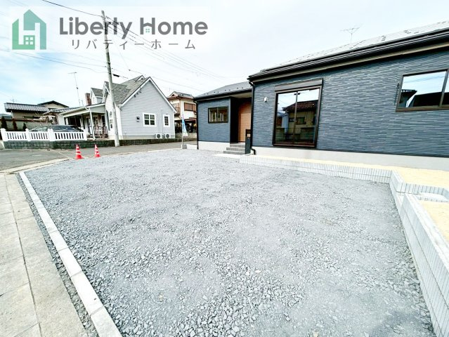第1石岡市茨城　新築戸建の駐車場