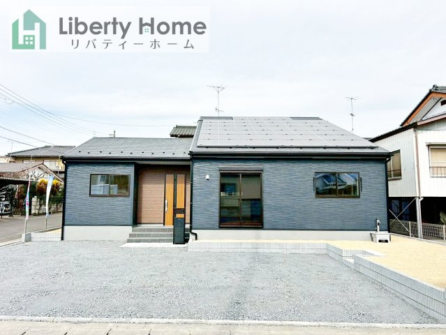 第1石岡市茨城　新築戸建の外観