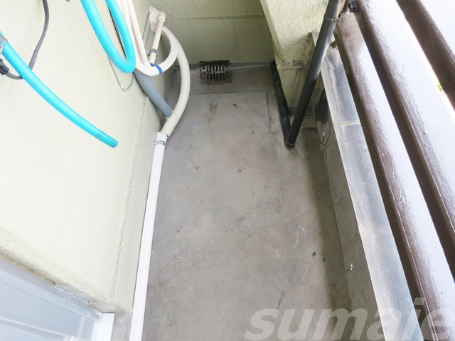 第二星野コーポのバルコニー|洗濯機置場ありますよ♪