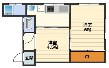 さつき荘の間取り