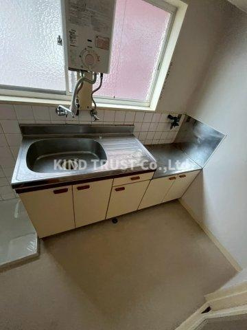 さつき荘のキッチン|キッチンです