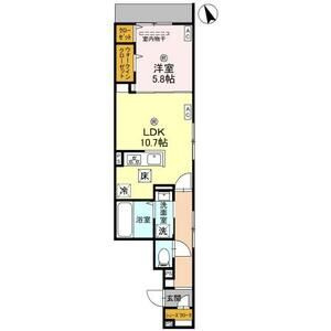 ラ　フレーズの間取り