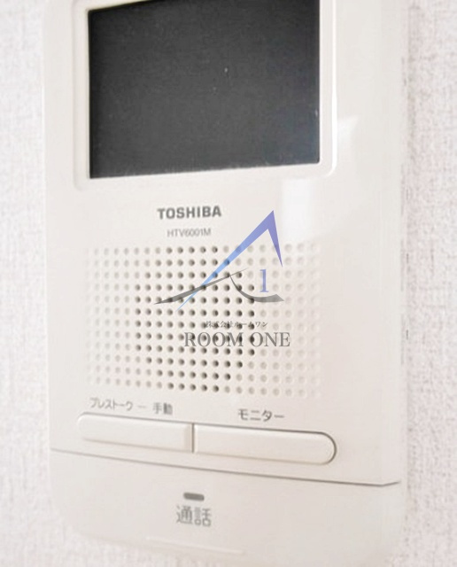 コンフォート綱島のセキュリティ|モニター付きインターホンです。